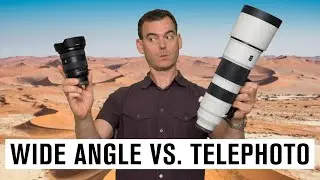 Wide Angle Vs. Telephoto (How Depth of Field changes with Focal Length)