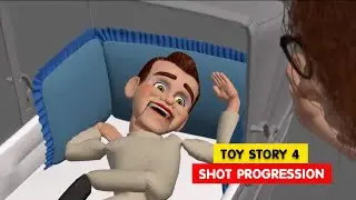 TOY STORY 4 | Animation Breakdown | Shot Progression | Paulie Alam | 
