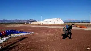 Karain Antalya yamaç paraşütü yer eğitimleri