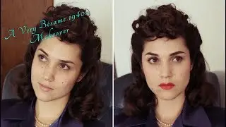 Bésame Cosmetics Series: Full Face 1940s Makeover