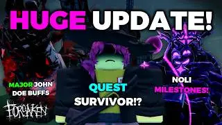 EVERYTHING NEW In The 4.0.0 JANE DOE Update! (Roblox Forsaken)