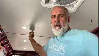 Big Red Van Build Ceiling Install for Tall People