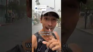 JoJo Gets Upset Cause He's Stuck In The Rain At Disney World