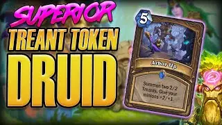 Token Druid RETURNS! Arbor Up is Actually Nuts | Legend Deck Guide | Darkmoon Races | Hearthstone