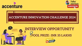 Accenture Innovation Challenge 2024: Win Big! ₹35 Lakhs Prize Pool | Open to All Students!