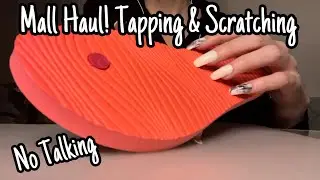 ASMR * My Mall Haul! * Fast Tapping & Scratching * No Talking * ASMRVilla
