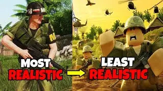 I Play the Most and Least Realistic Vietnam War Shooters!