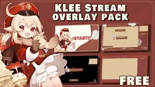 Free Stream Overlay Animated Klee PACK