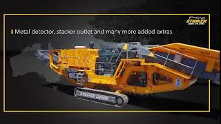 Striker mobile cone crusher features