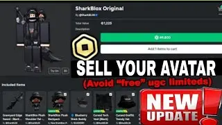 IT'S HERE! How To Sell Your Roblox Avatar For Robux! (But please avoid the 