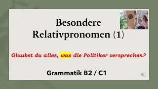 Das Relativpronomen 