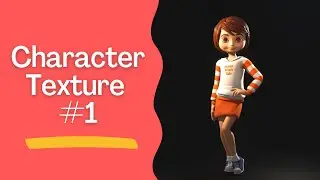 Girl Character Texture | Blender