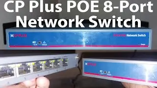 CP Plus POE 8 Port Network Switch | CCTV POE Network Switch | CP Plus | HikVision | Matrix | CCTV |