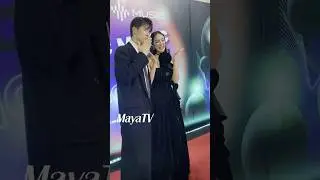 คนมีความรักหน้าตาจะมีความสุขและใจฟูแบบนี้ใช่มั้ยคะ พี่เจมส์ น้องพาย^^แซวๆ น้า #เจมส์มาร์ #พายรินรดา