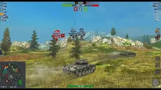 Танк Т-49 World of Tanks Blitz.