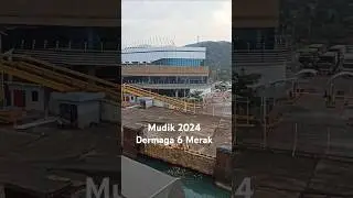 Mudik ke Lampung 2024 naik kapal cepat #wongkebazen #merakbanten #kotagajah