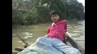 Friends With A Lot Of Fun In The Ganges