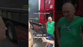 Polish truckers in Spain #trucking #truckdriver #transport #logistics