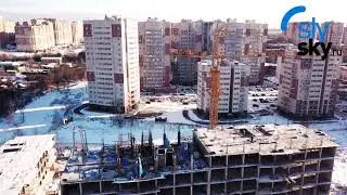 Съемка строительства с коптера