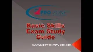 Civil Service Basic Skills Exam Study Guide