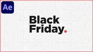 Fast Typography Animation in After Effects - After Effects Tutorial | No Plugins Required