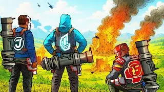 We RAIDED EVERYONE as a TRIO - Rust (Movie)