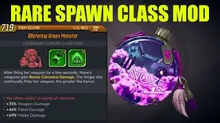 BL3 - LVL 72 - Green Monster + 35% Weapon Damage + 44% Pistol Damage + 69% Melee Damage