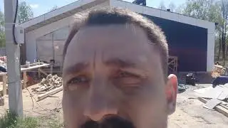 Перешли к покраске ЦСП панелей укрывной краской