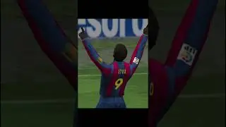 Samuel Eto'o Goal vs Real Madrid (3-1) PES 2008 PS2 #shorts