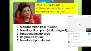 Motivasi Menumbuhkan Semangat Menulis