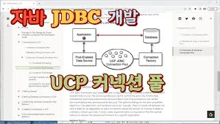 오라클 자바 JDBC 프로그램 실습 #2 (UCP 커넥션풀 사용)