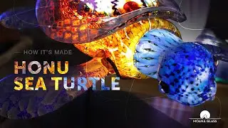 Honu - Glass Sea Turtle Art - How It's Made In Maui Hawaii