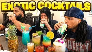 We Tested Exotic Cocktails For The First Time
