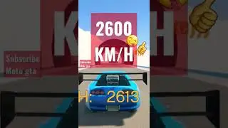 CRASH TEST SUPRA GTA5 #gta5 #gtav #shorts #gta6 #highspeed #highspeed #fail #crash #jump #mods
