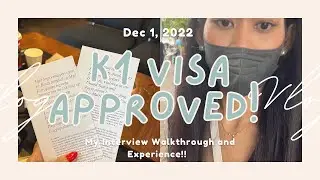 Approved Ako!!!! US Visa/ K1/ Immigrant Visa Dec 1,2022