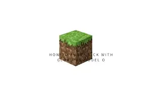 how to auto click in Minecraft glorious model o