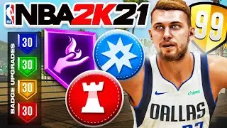 BEST LUKA DONCIC BUILD 2K21 CURRENT GEN !!!