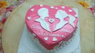 день святого валентина торт