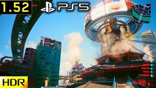 CYBERPUNK 2077 1.52 Patch New Update | PS5 Gameplay Performance & Graphics Test! Part 3