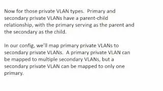 183 Private VLAN Theory