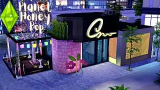 Planet Honey Pop | Karaoke Bar | Sims 4 Speed Build