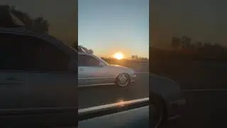 S210 AMG sunset roller