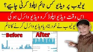 Best Time to upload YouTube videos 2023 | YouTube videos Upload krny ka sahi Time