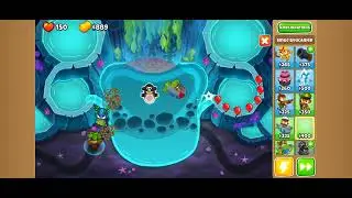 Bloon TD6 - nouvelle map Crique Lumineuse - Silent gameplay