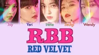Red Velvet - RBB (Really Bad Boy) (Color Coded Lyrics ENG/ROM/HAN)