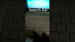 Press Win+S To Open Window Search