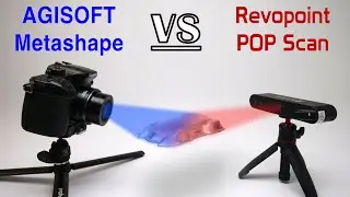 Revopoint Popscan vs Agisoft Metashape 3D scanning Showdown 