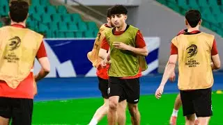 بمعنوياتٍ عالية، اختتم منتخبنا الوطني تحضيراته لمواجهة كوريا الجنوبية، غدًا، على ملعب البصرة الدولي،