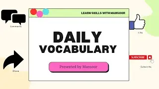 Daily English | Daily vocabulary