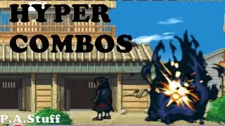 Itachi Hyper Combos Ft Otis McDonald - Bleach vs Naruto 2.2